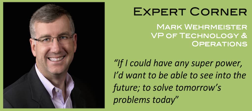 Expert Corner Mark Wehrmeister