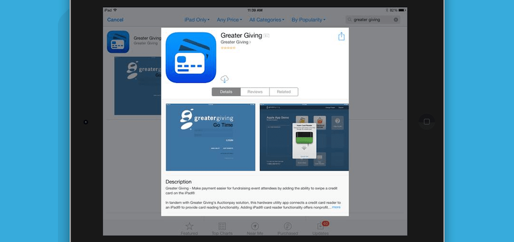 Greater Giving Tablet App Apple Ipad Store
