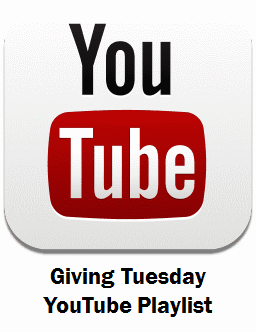 YouTube Giving Tuesday Playlist