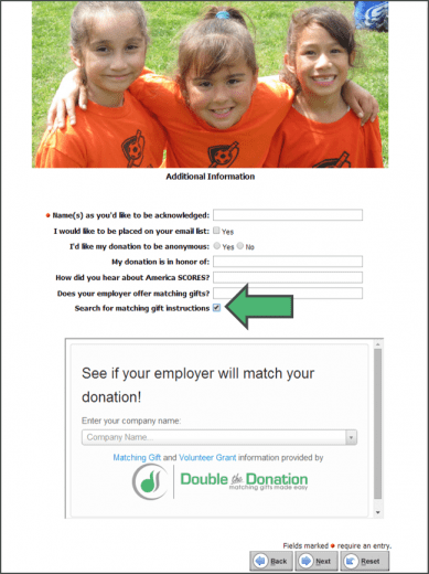 Greater Giving Online Payments Double the Donation Matching Gifts