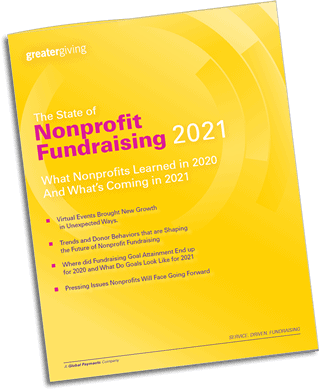 State of Nonprofit Fundraising Report Cover