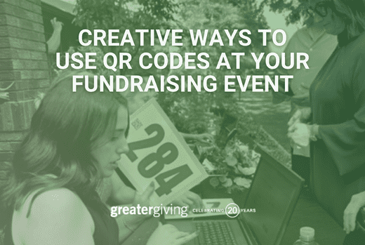 Creative Ways to Use QR Codes at your fundraising event