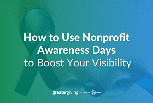 How to Use Nonprofit Awareness Days to Boost Visibility
