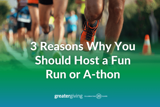 3 Reasons to Host a Fun Run or A-Thon