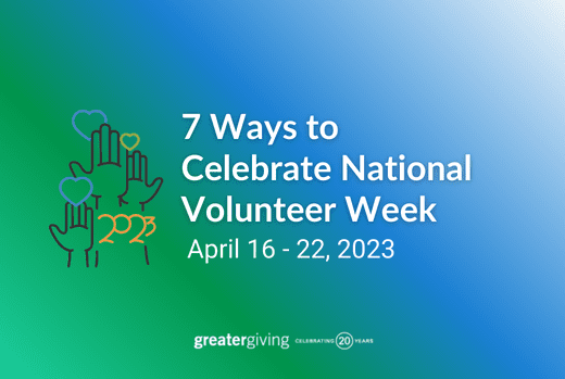 Celebrate National Volunteer Week 2023