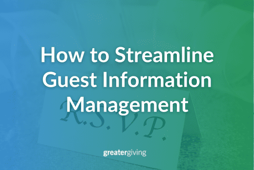 How to Streamline Guest Information Management