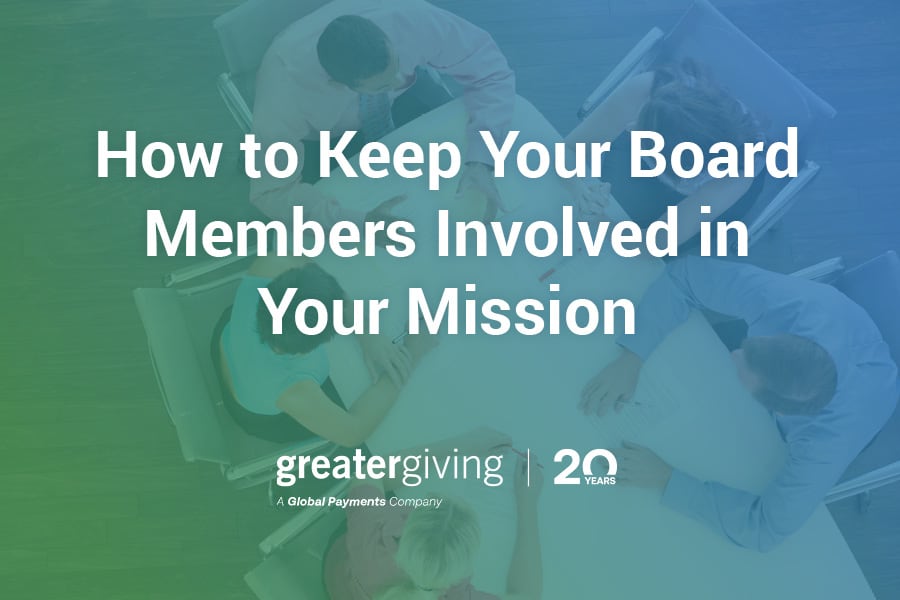 Empower board members to help with fundraising