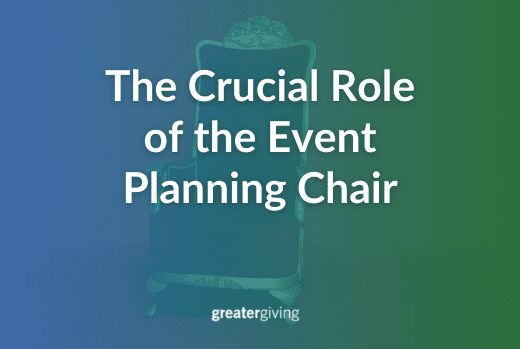 The Crucial Role of the Event Planning Chair