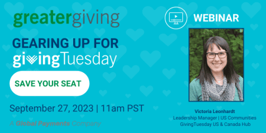 Gearing Up For Giving Tuesday Webianr