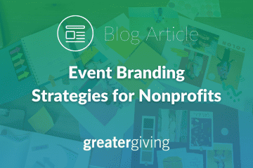 Event Branding for Nonprofit Events