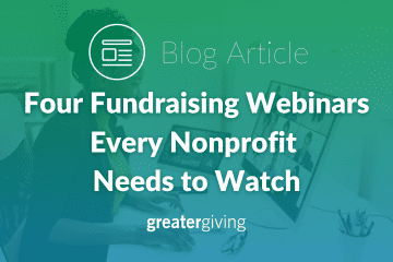 4 Fundraising Webinars to Watch before 2024