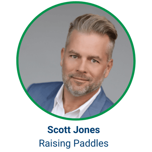 Scott Jones of Raising Paddles Fundraising Webinar on Demand 2024