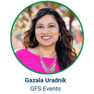 Gazala Uradnik GFS Events Fundraising Webinar