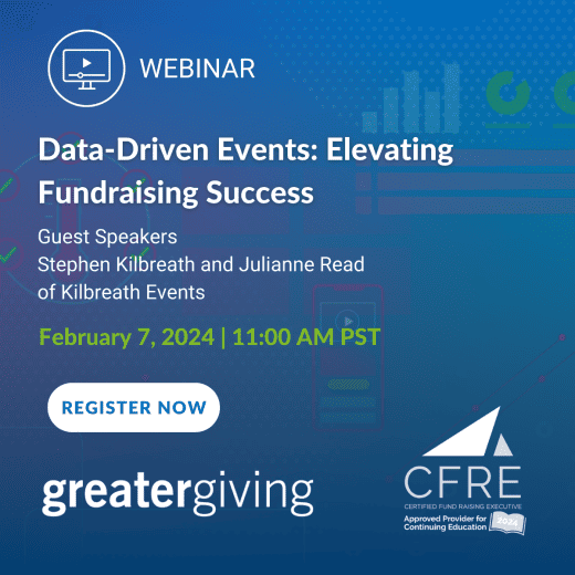 Data Driven Insights Webinar CFRE Education Credit