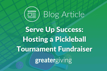 Serve Up Success: Hosting a Pickleball Tournament Fundraiser
