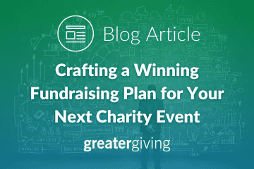 Crafting a Winning Fundraising Plan for Your Next Charity Event blog post