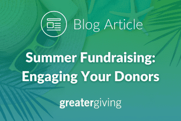 Summer Fundraising Ideas to engage your nonprofit donors