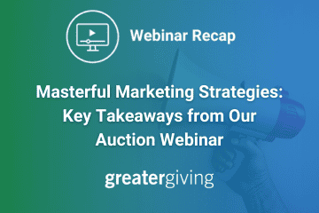 Masterful Marketing Strategies: Key Takeaways from Our Auction Webinar