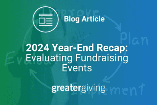 2024 Year-End Recap Fundraising EventEvaluation