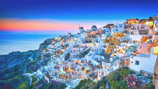 Auction Packages trip to Santorini