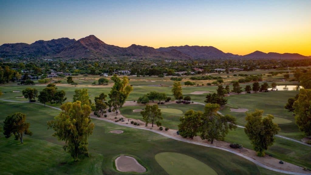 Auction packages golf experience Scottsdale Arizona