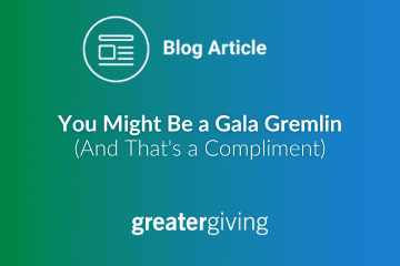 Blog Article: You Might Be a Gala Gremlin (And That's a Compliment)