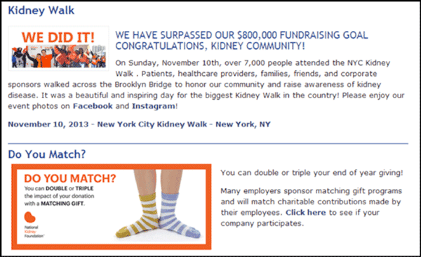 National Kidney Foundation Newsletter