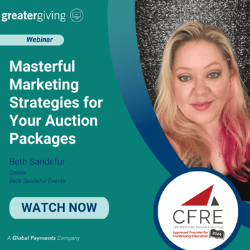 Beth Sandefur Events Webinar