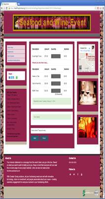 Online Payments Page