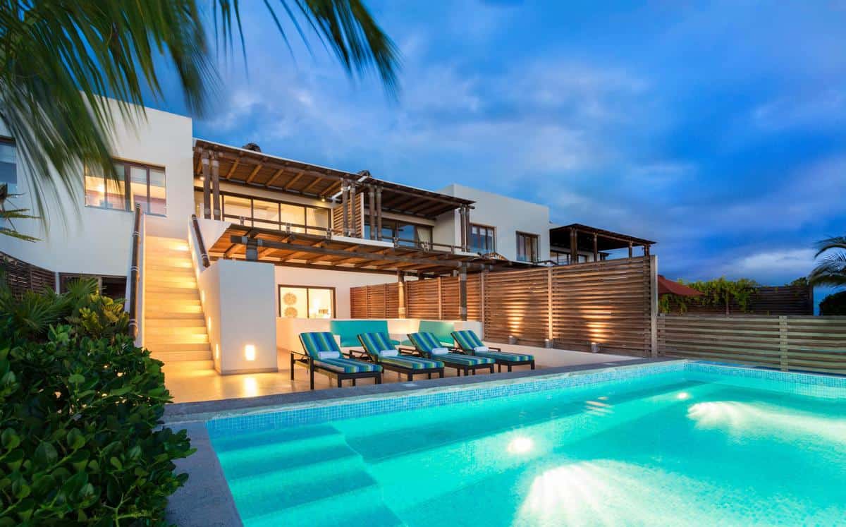 Inspirato offers accommodations in Punta de Mita just steps from the beach with private plunge pools and daily prepared breakfast by the housekeeper- you may never leave home.