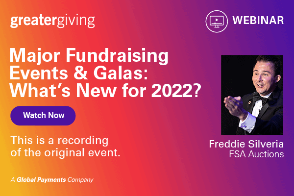 Major Fundraising Events & Galas: What’s New for 2022? with FSA Auctions